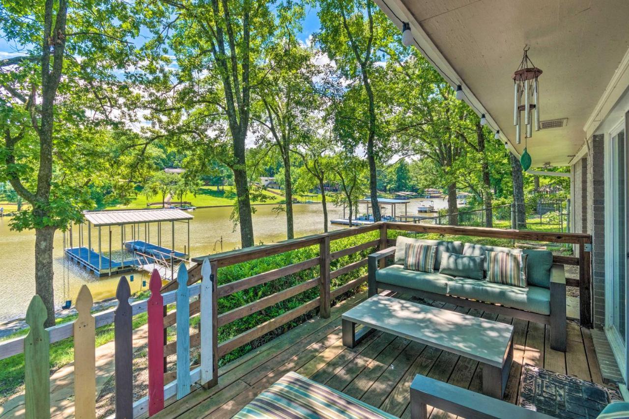 Lakefront Hot Springs Home With Updated Deck And Dock! Zewnętrze zdjęcie