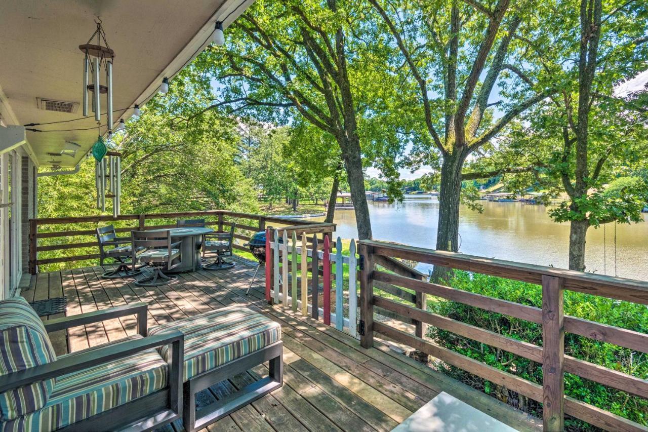 Lakefront Hot Springs Home With Updated Deck And Dock! Zewnętrze zdjęcie