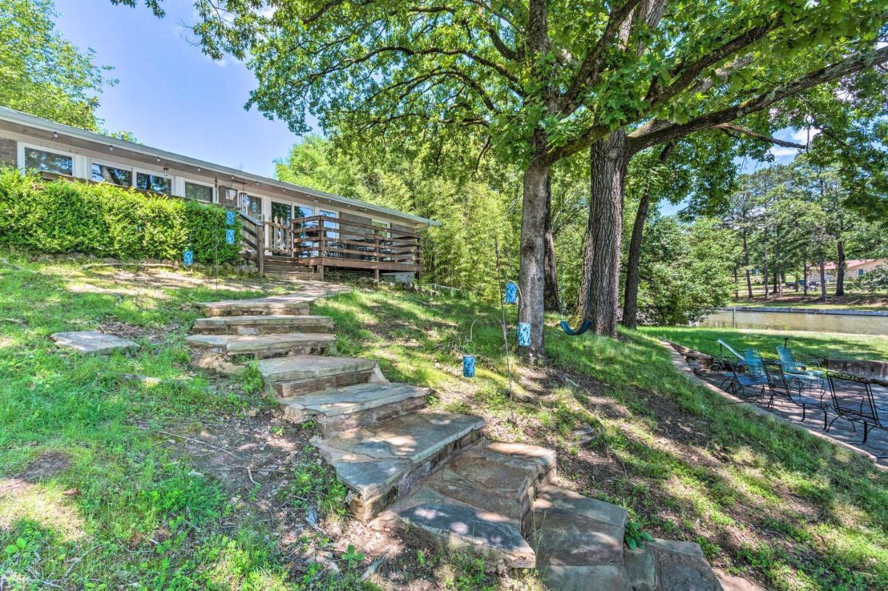 Lakefront Hot Springs Home With Updated Deck And Dock! Zewnętrze zdjęcie